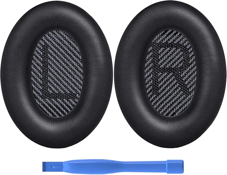 SoloWIT Coussinets d'oreille pour Bose QuietComfort 35 (QC35) et Quiet Comfort 35 II