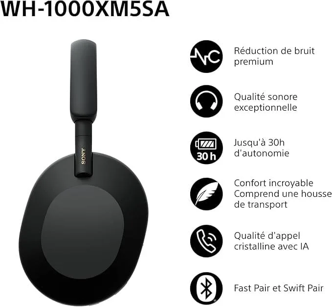 Sony WH-1000XM5 : Test et Avis Complet