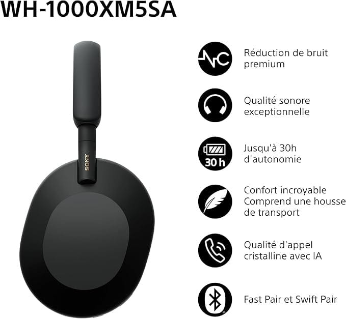 Sony WH-1000XM5 : Test et Avis Complet