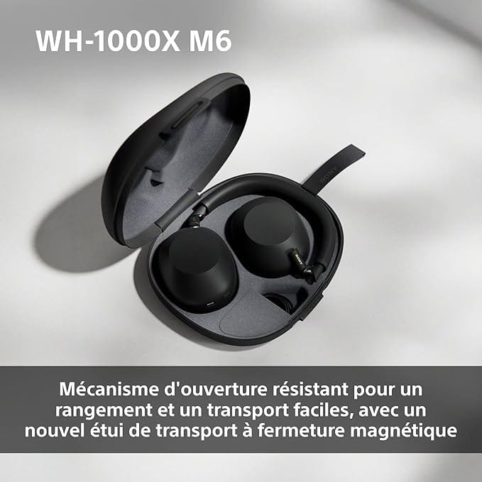 Sony WH-1000XM6 Casque sans-Fil Bluetooth à réduction de Bruit